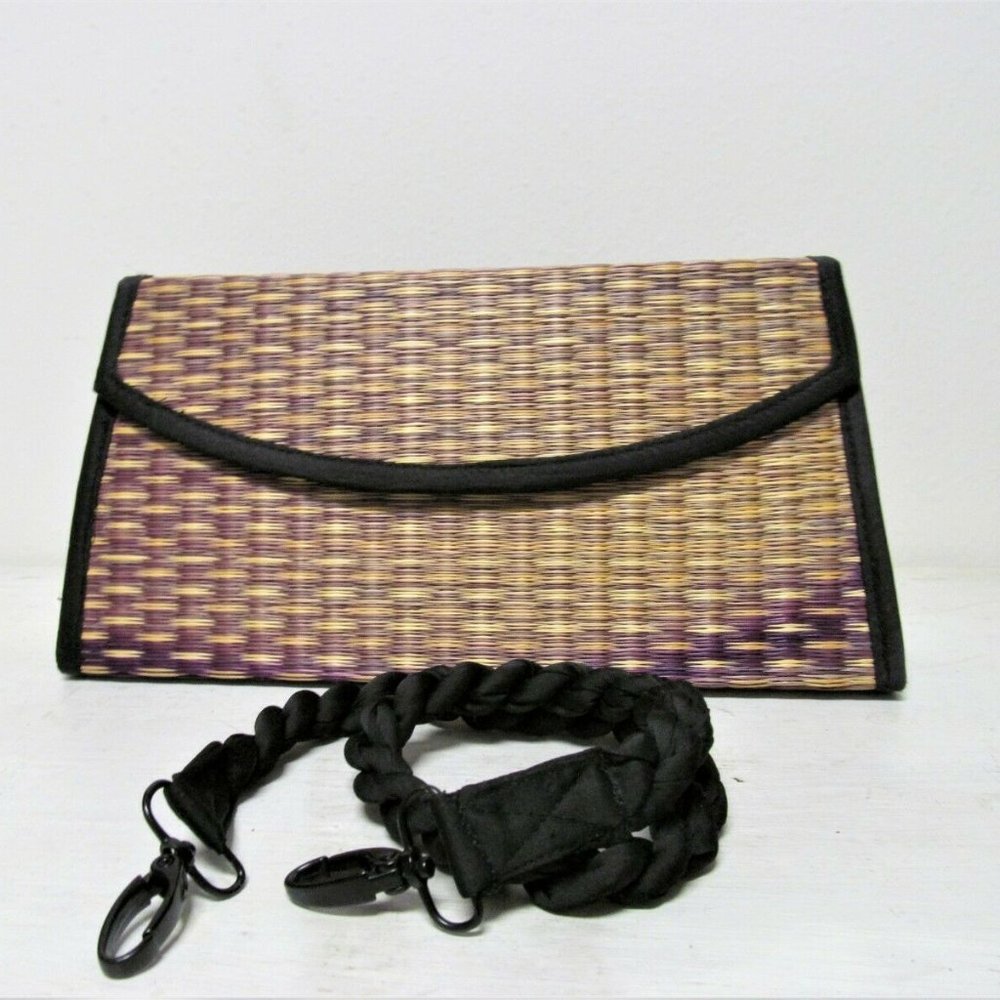 Baskets of Cambodia Reed Grass Handbag Clutch